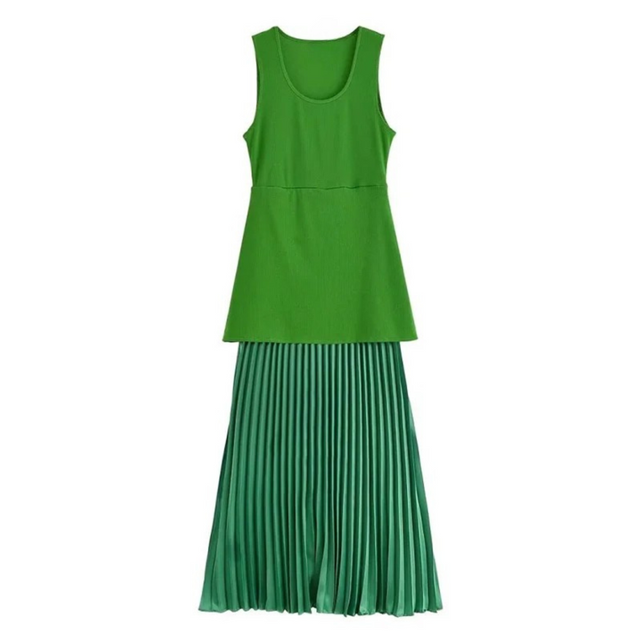 Liesel | Ärmelloses langes Sommerkleid für Strand und Alltag