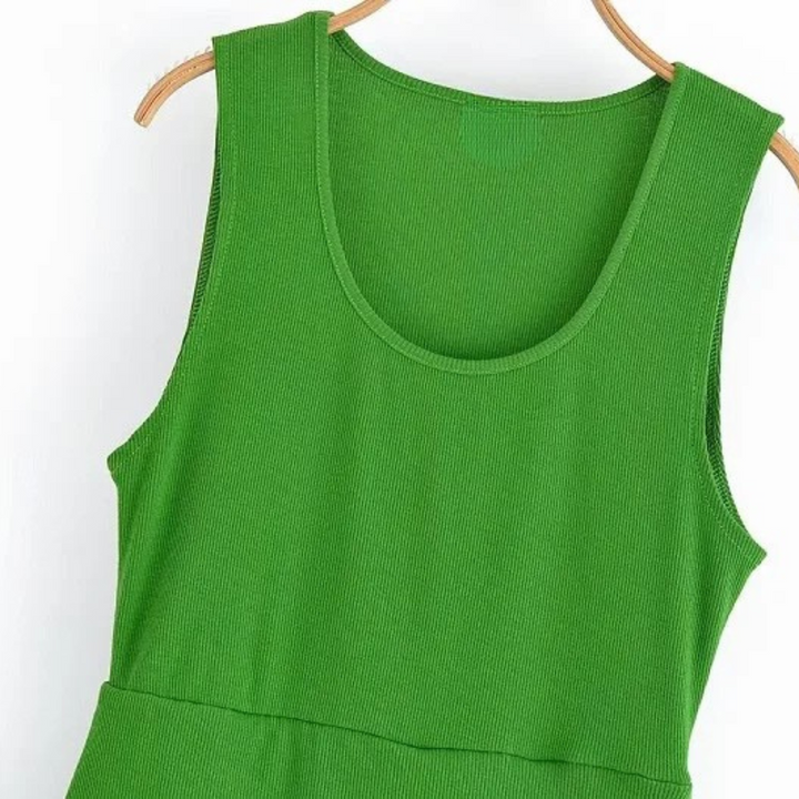 Liesel | Ärmelloses langes Sommerkleid für Strand und Alltag