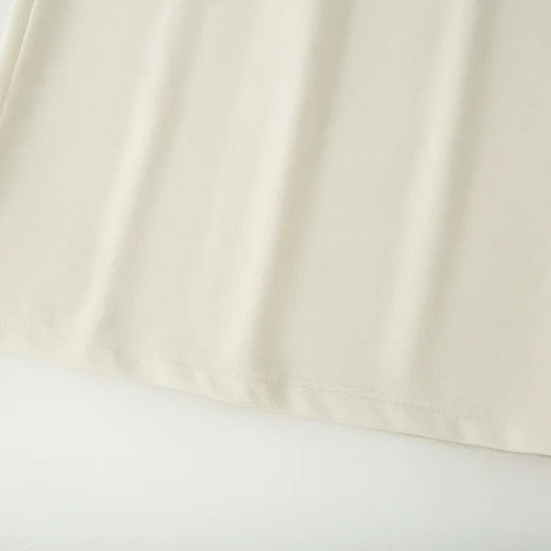 Heike | Rückenfreies, schulterfreies Sommer-Midikleid für elegante Abende