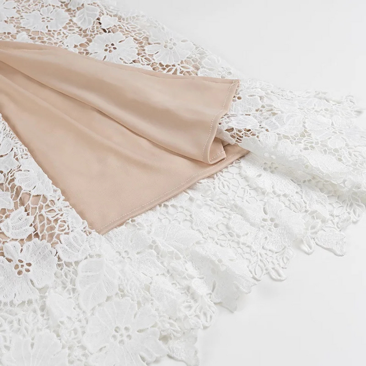 Beate | Midikleid mit Trägern und rückenfreiem Partystil