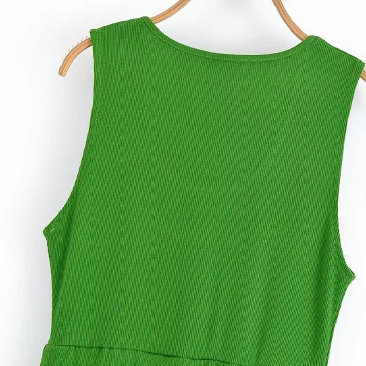 Liesel | Ärmelloses langes Sommerkleid für Strand und Alltag